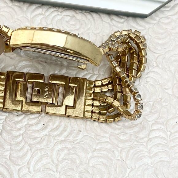 Victoria Weick Beverly Hills Pave Crystal Dial and Bezel Ladies Dress Watch - Picture 13 of 16